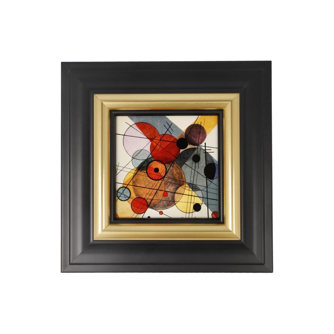 Картина Goebel Kandinsky Круги в круге, 18,5*18,5 см | Фото 1
