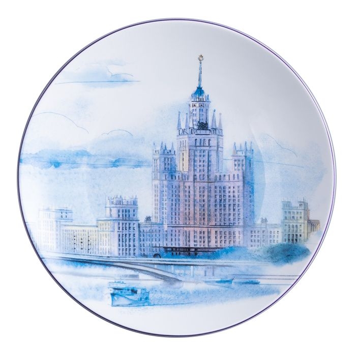 Тарелка декоративная ИФЗ Сталинская Москва | Фото 1