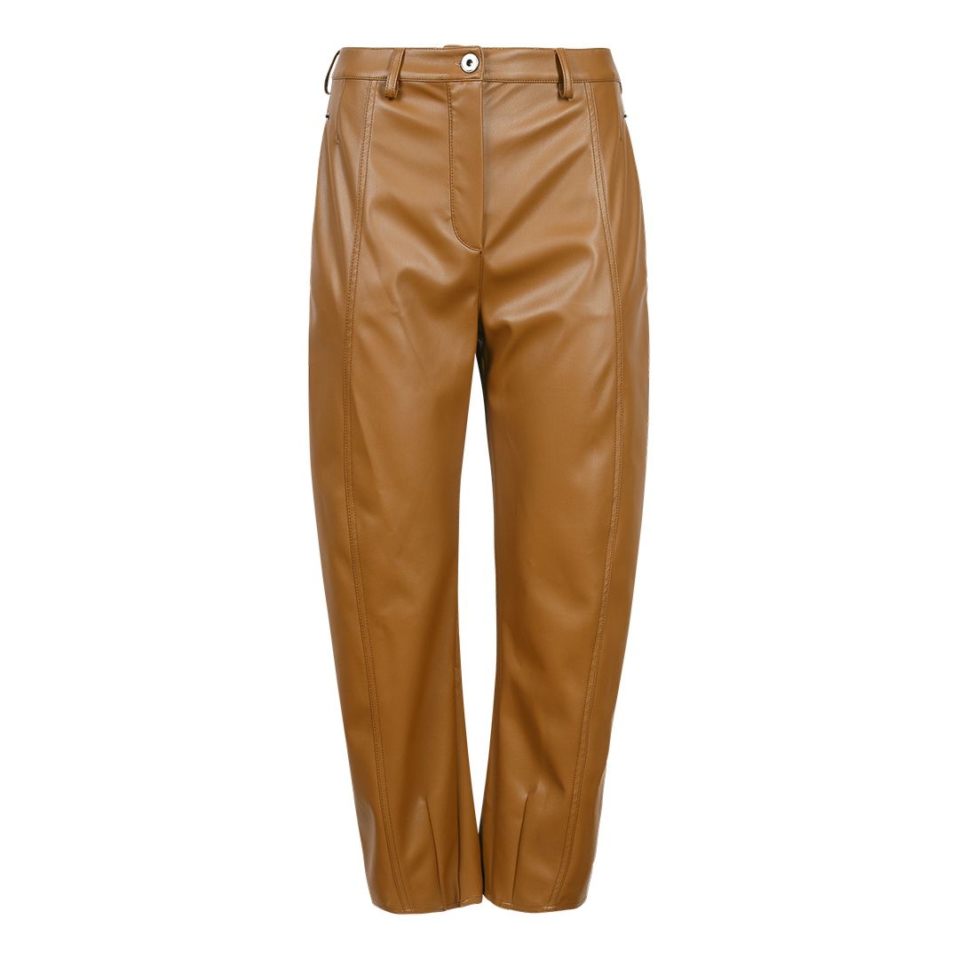 Женские брюки из эко-кожи Max Mara Leisure | Фото 1