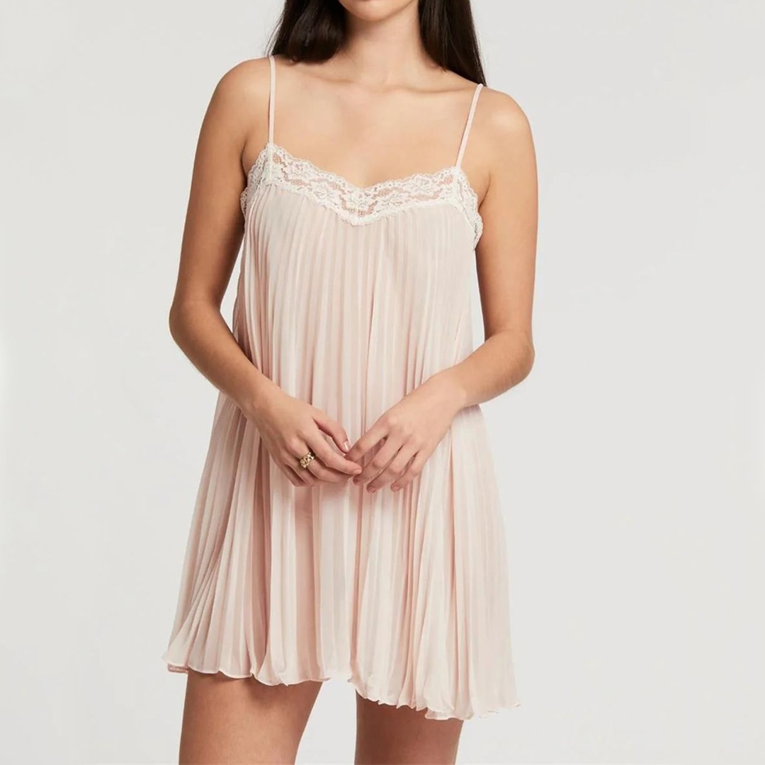 Полупрозрачная короткая сорочка Rya Or Chemise | Фото 1