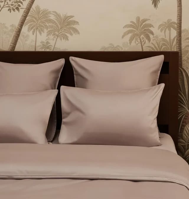 Постельное белье Serene Audrey Нежная фиалка, Евро, 400 TC