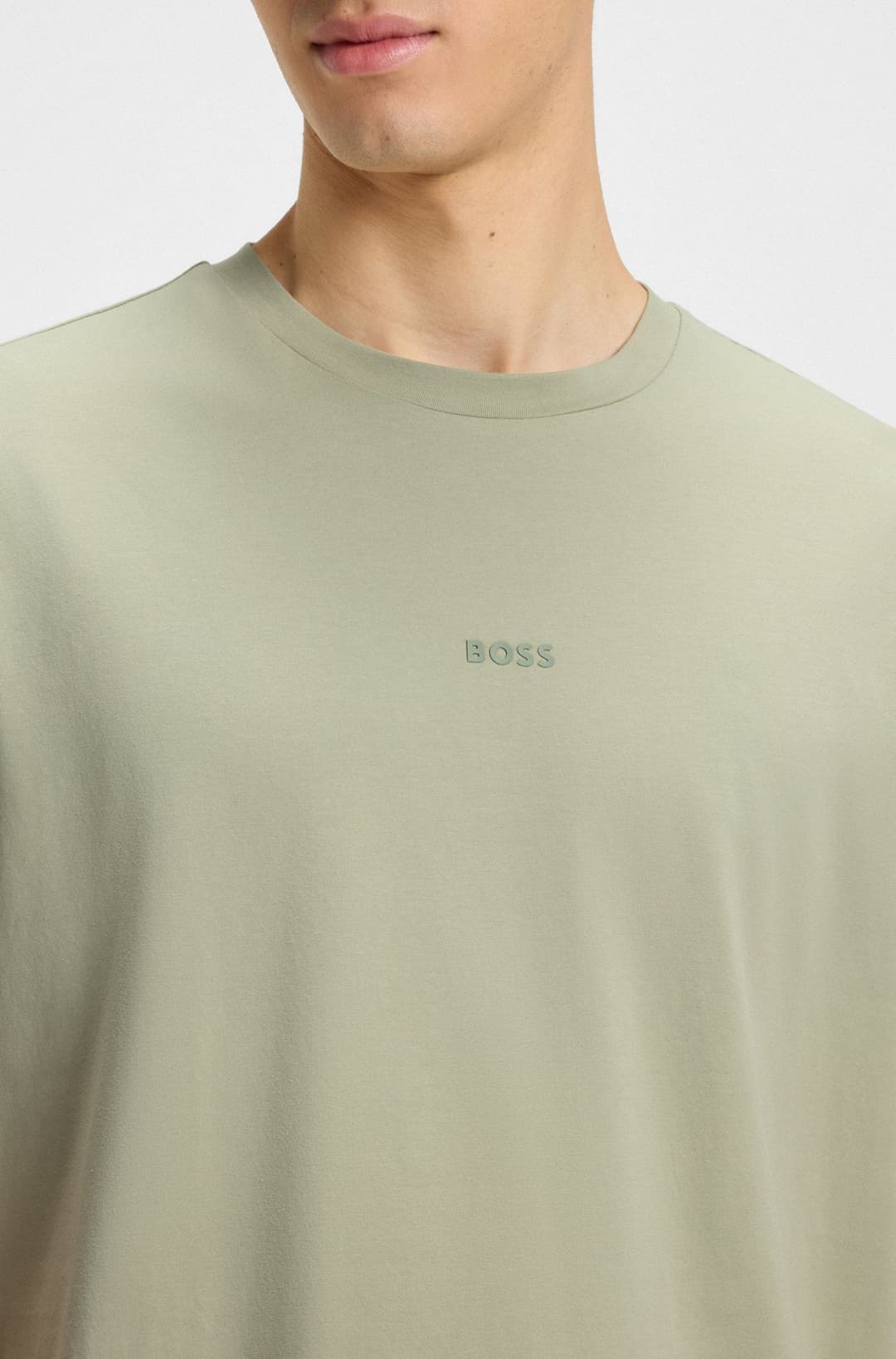 Мужская футболка из эластичного хлопка BOSS Orange | Фото 5