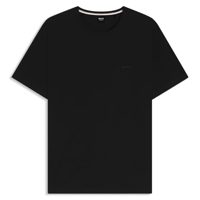 Мужская футболка из эластичного хлопка BOSS Black