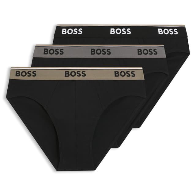 Мужские трусы-брифы BOSS Black