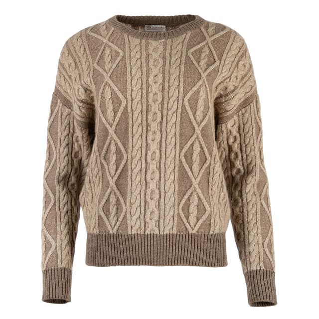 Женский кашемировый джемпер с узором MIR CASHMERE