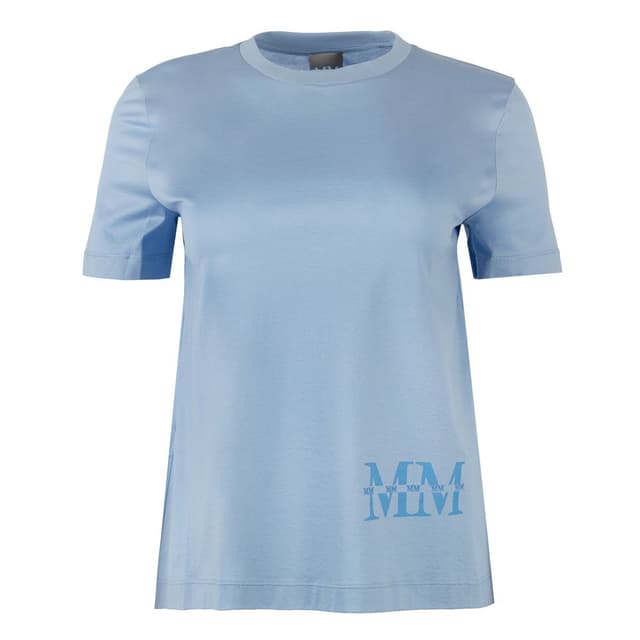 Женская хлопковая футболка Max Mara Leisure