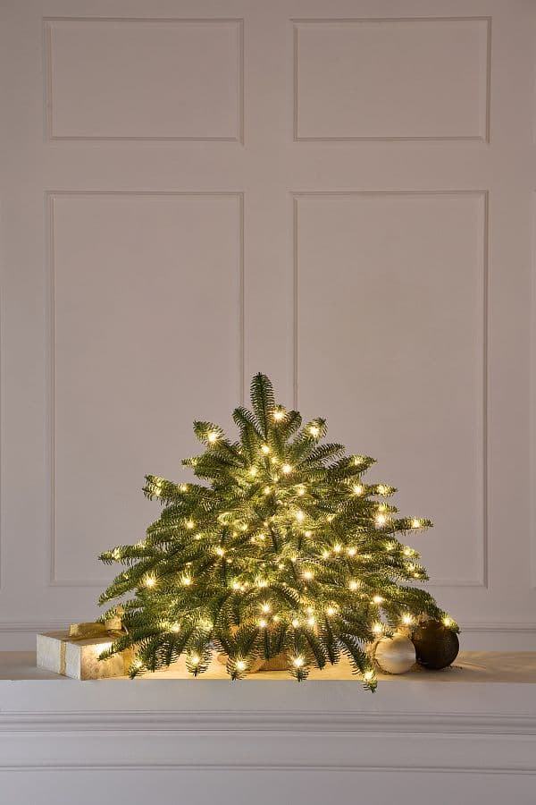 Ель с лампочками настольная Датская Max Christmas, 0.6 м