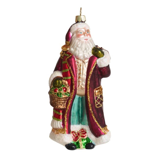 Ёлочная игрушка Дед Мороз Королевское Рождество Holiday Classics