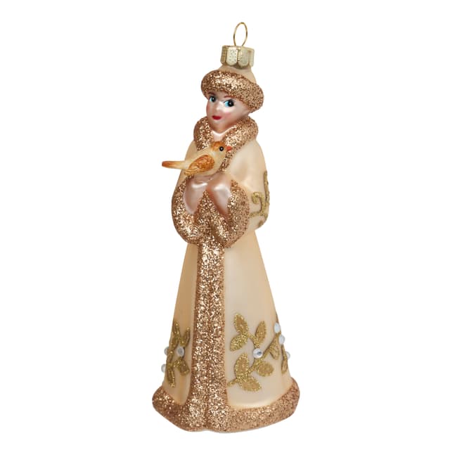 Ёлочная игрушка Снегурочка в боярской шапке Holiday Classics