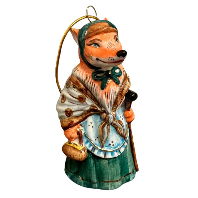 Елочная игрушка Лиса Алиса Лефортово