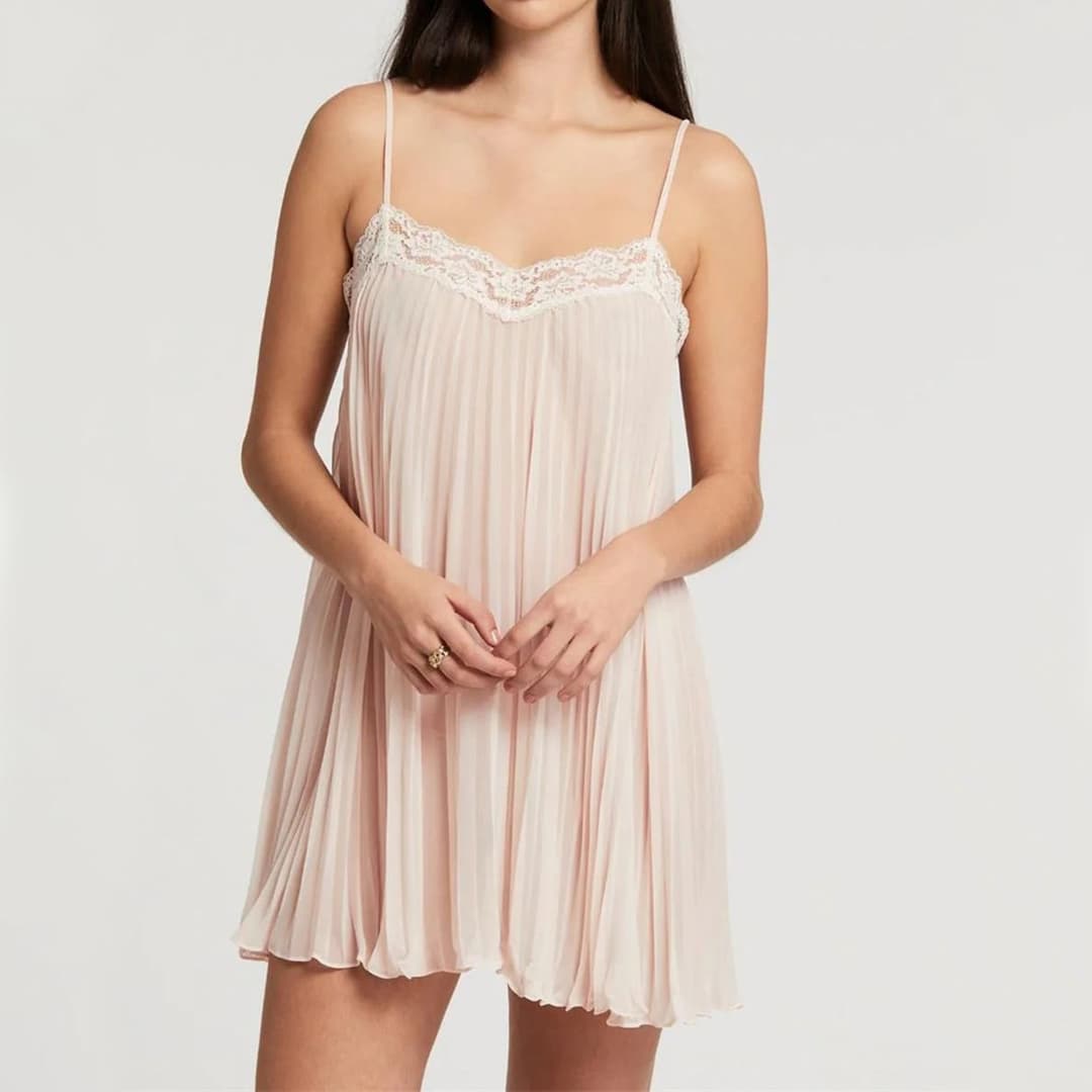 Полупрозрачная короткая сорочка Rya Or Chemise | Фото 1