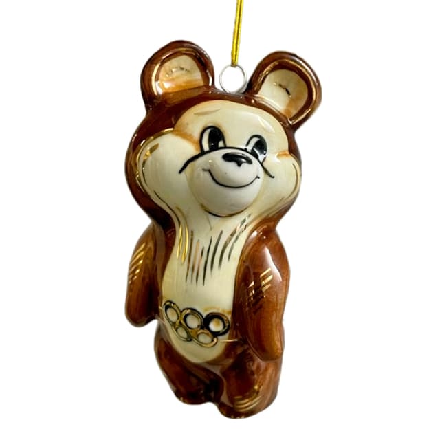 Елочная игрушка Олимпийский мишка  Лефортово