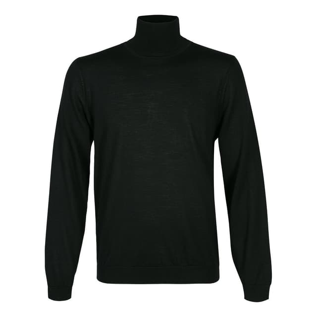 Мужская водолазка из шерсти BOSS Black