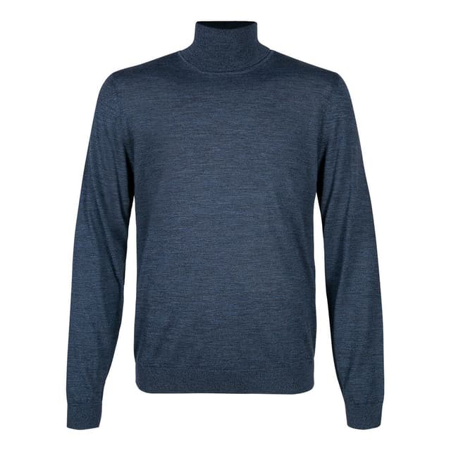Мужская водолазка из шерсти BOSS Black