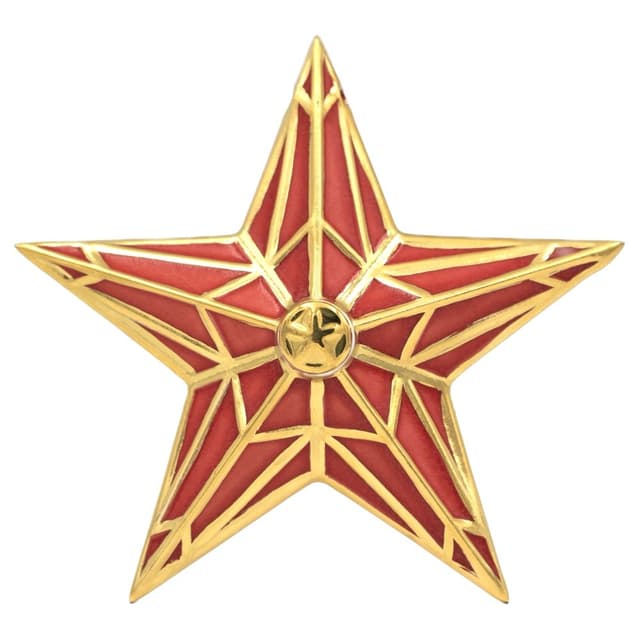 Ёлочная игрушка Звезда Фарфоровая мануфактура