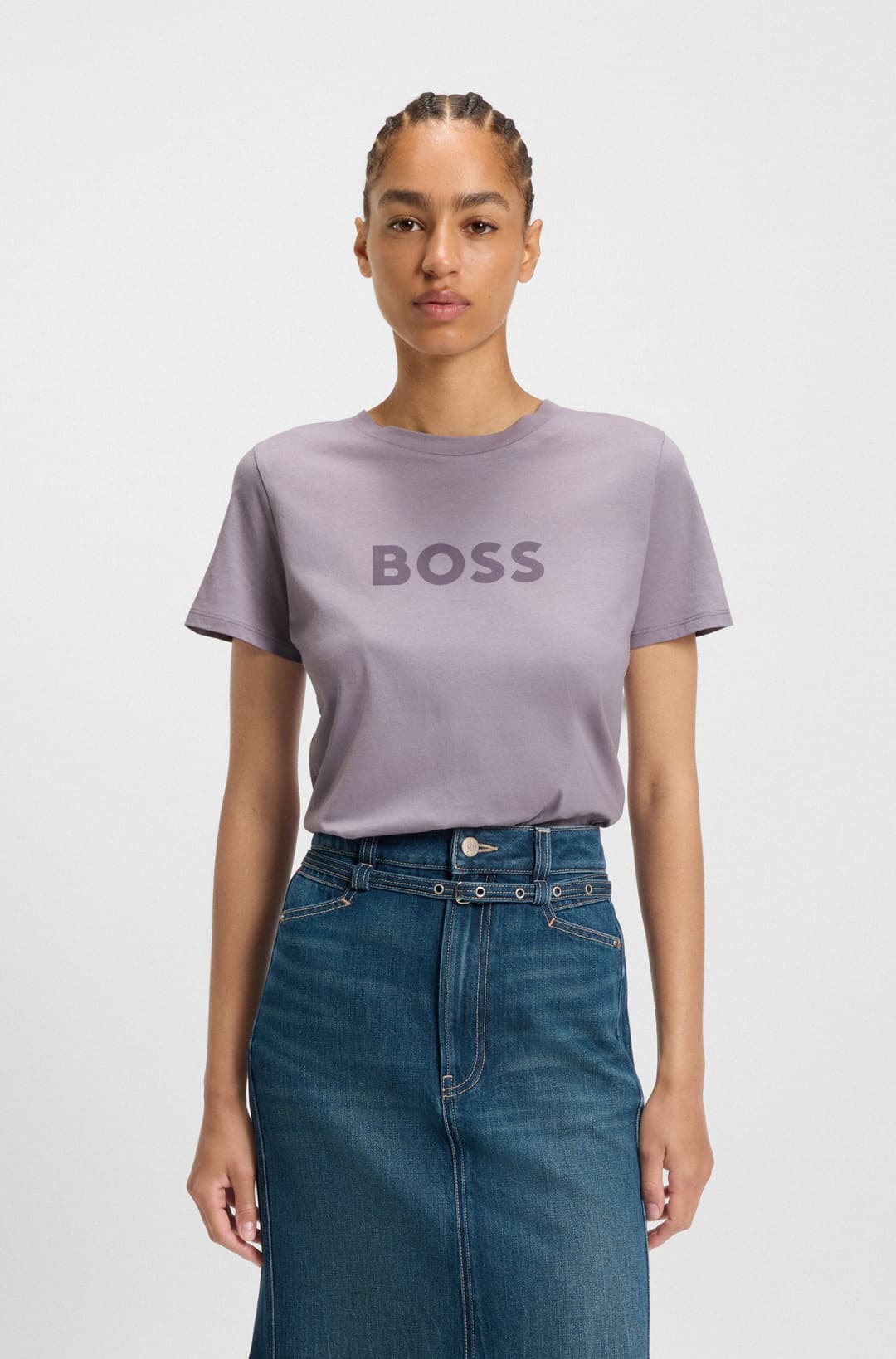 Платье на запах BOSS | Фото 4
