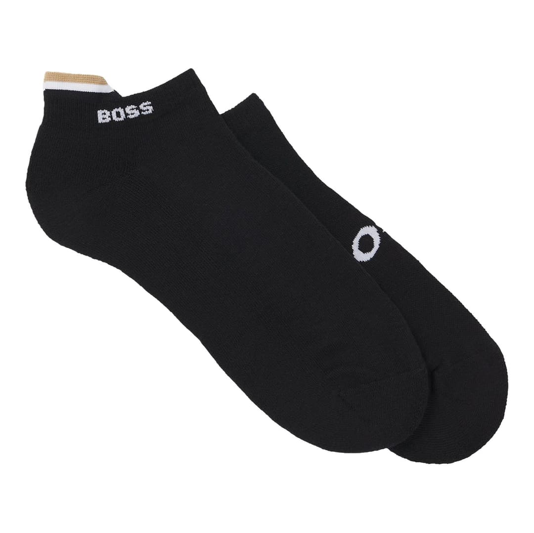 Мужские черные носки BOSS | Фото 1