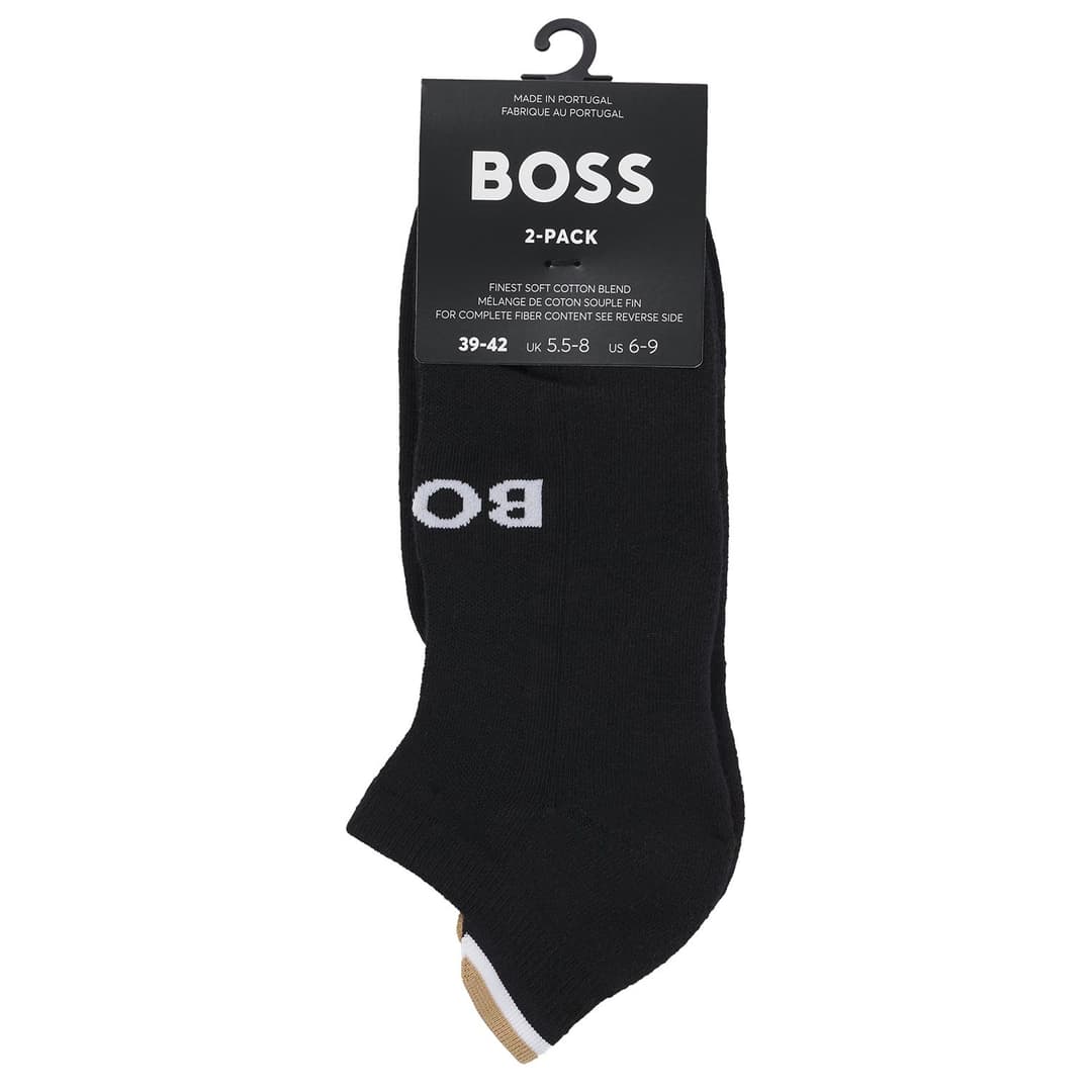 Мужские черные носки BOSS | Фото 3