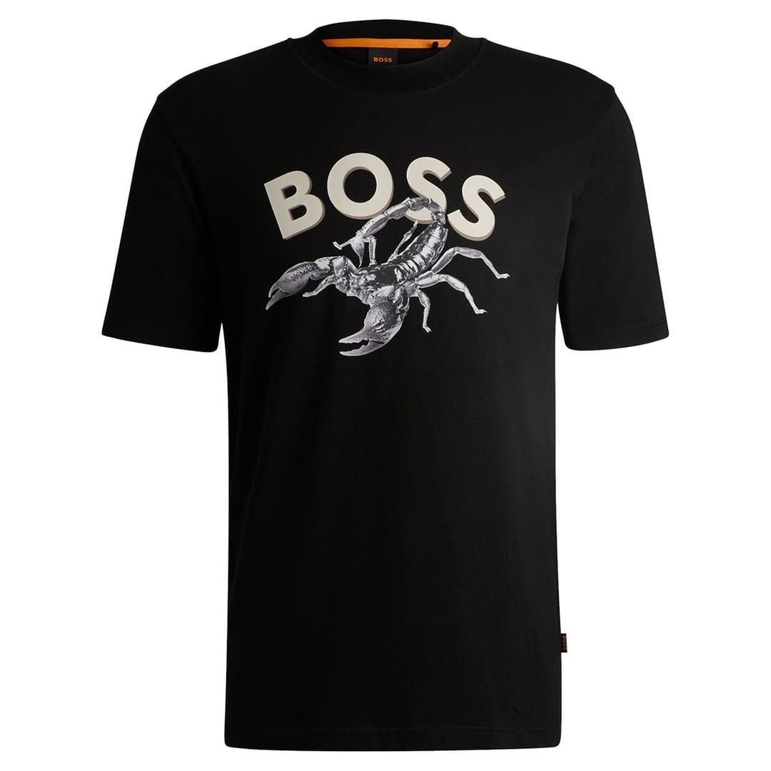 Мужская футболка с фото-печатью BOSS Orange | Фото 1