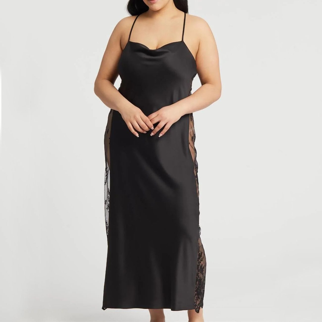 Сорочка с кружевными вставками Rya Darling Plus Gown | Фото 1