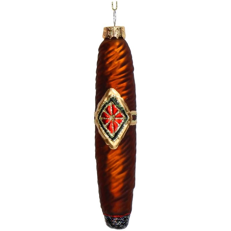 Ёлочная игрушка Сигара Kersten | Фото 1