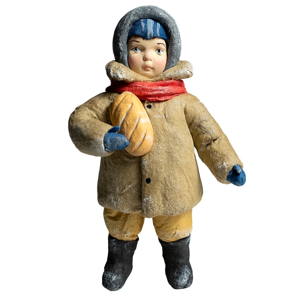 Ёлочная игрушка Мальчик с батоном Душистыя радости | Фото 1