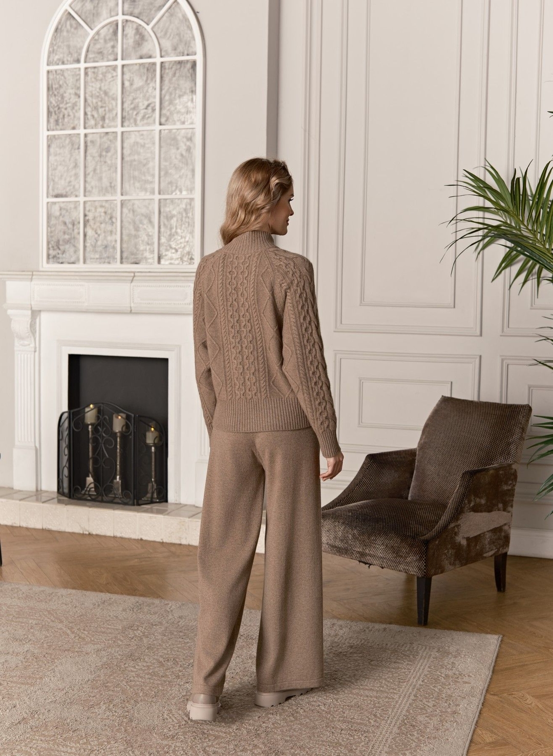 Женский кардиган с узором MIR CASHMERE | Фото 4