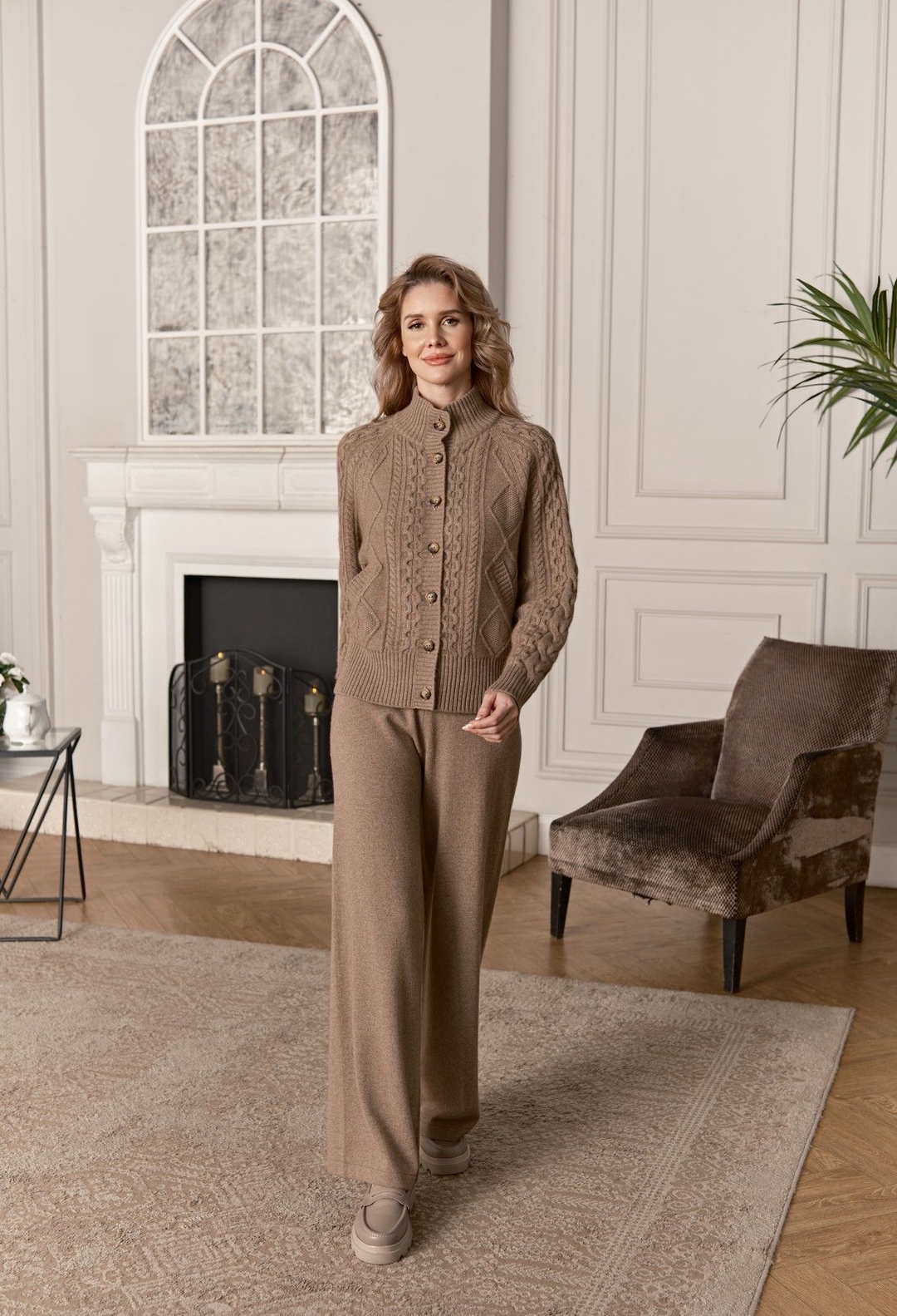 Женский кардиган с узором MIR CASHMERE | Фото 5
