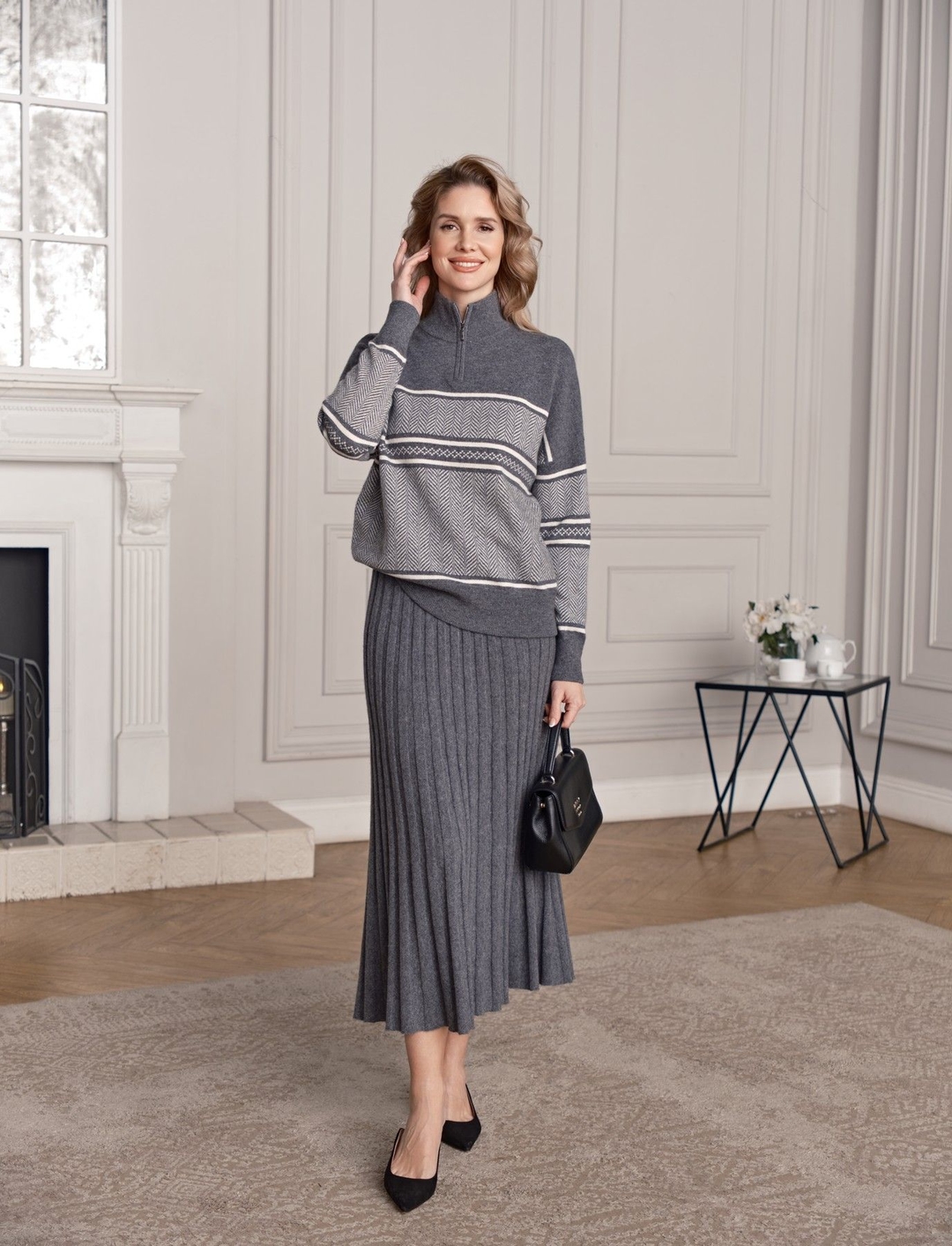 Юбка из кашемира MIR CASHMERE | Фото 4