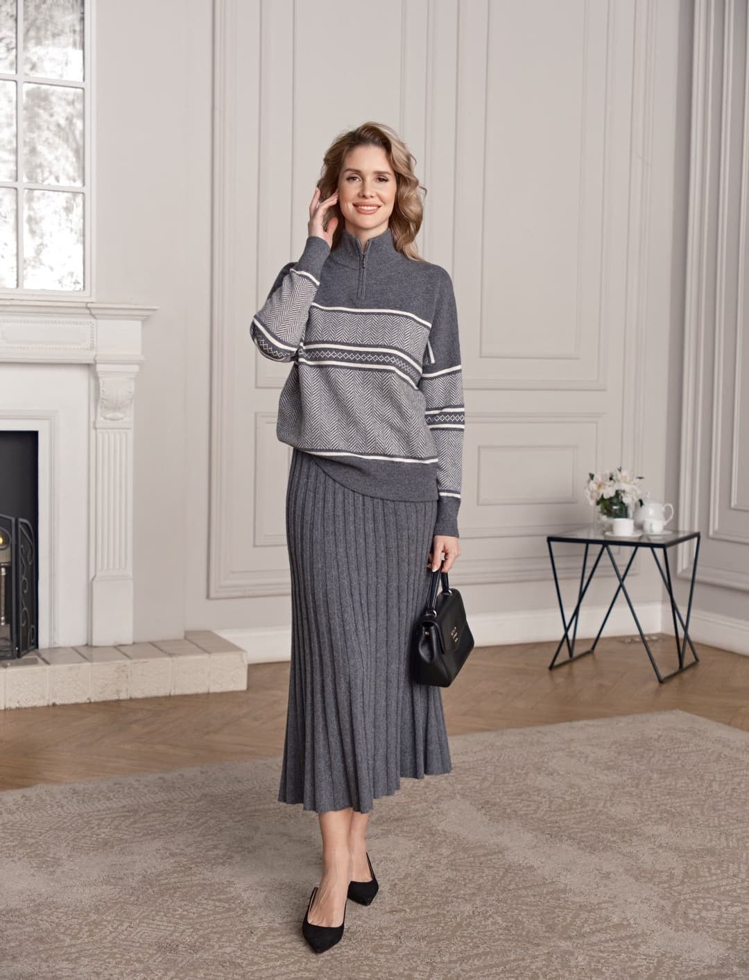 Юбка из кашемира MIR CASHMERE | Фото 4