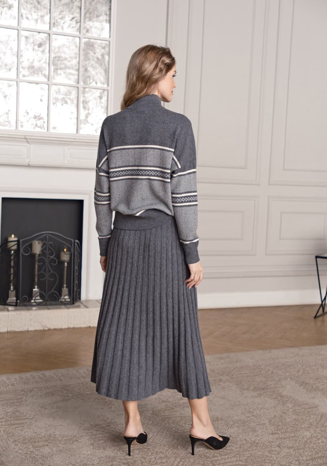 Юбка из кашемира MIR CASHMERE | Фото 2