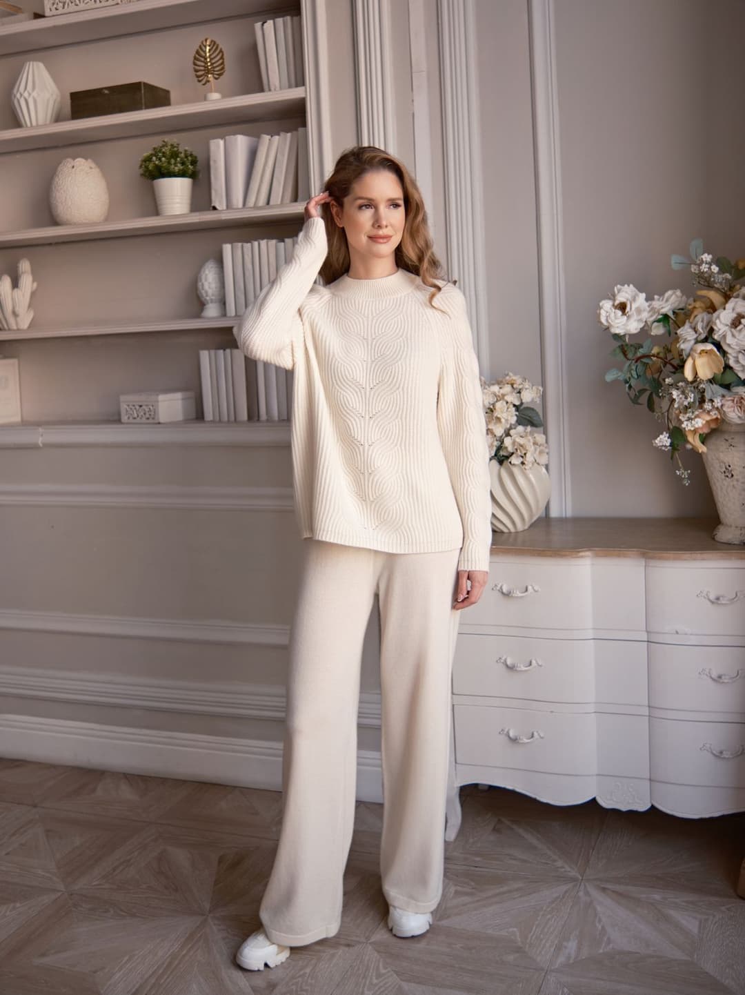 Женский джемпер из кашемира MIR CASHMERE | Фото 2